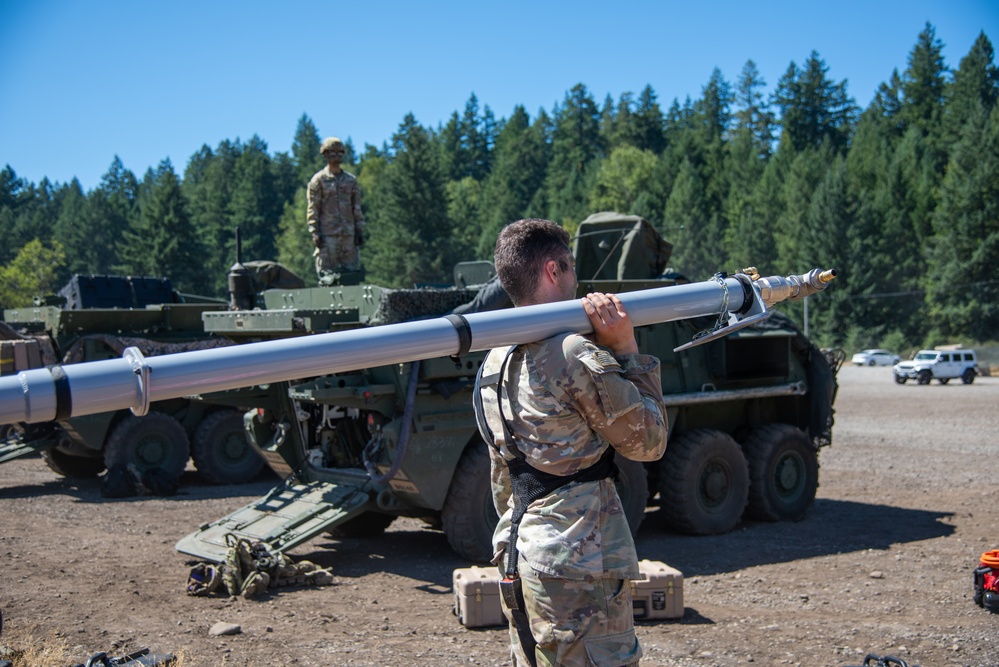 LESUD AEVEX loading with 5/20th Soldiers