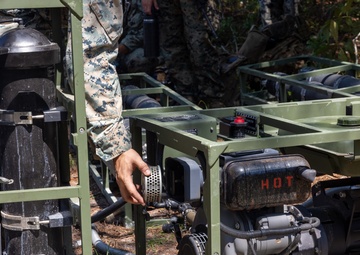 CLB-24 battalion field exercise: water purification