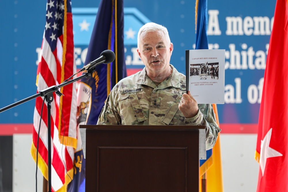 Kentucky Guard aviation celebrates pioneer pilot and 110th anniversary