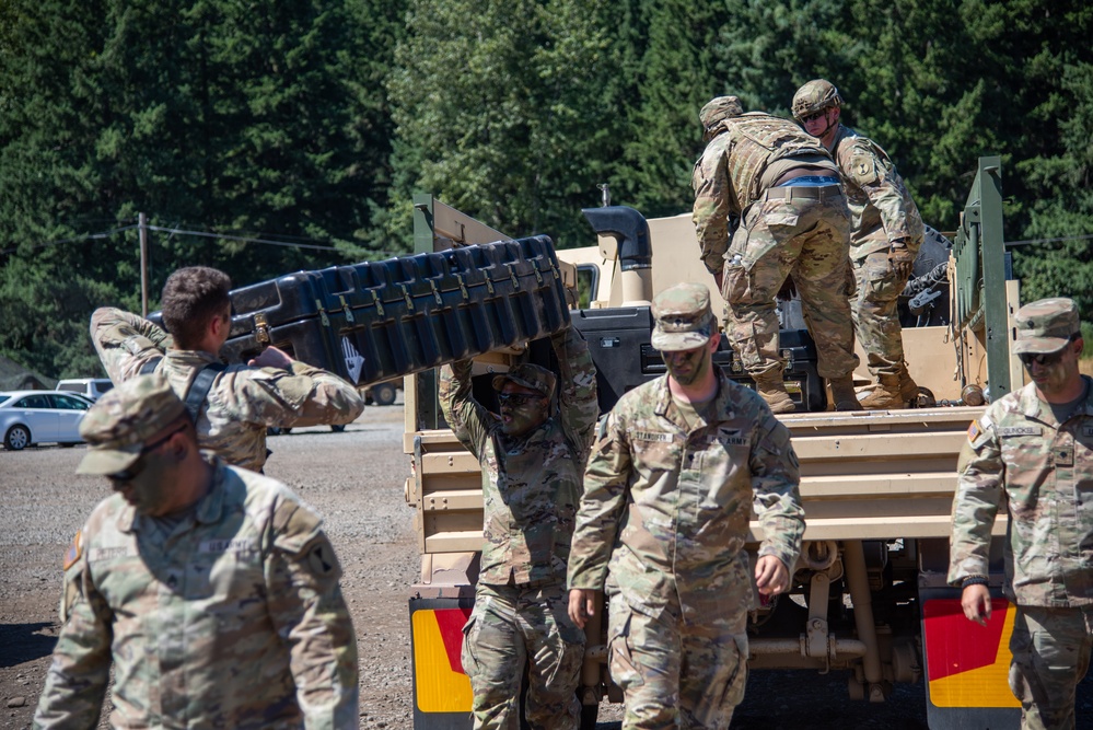 LESUD AEVEX loading with 5/20th Soldiers
