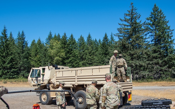 LESUD AEVEX loading with 5/20th Soldiers