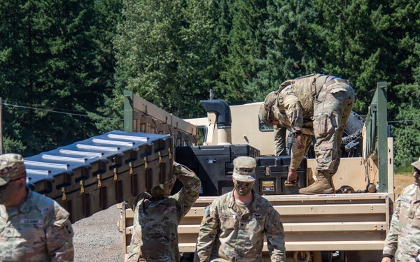 LESUD AEVEX loading with 5/20th Soldiers