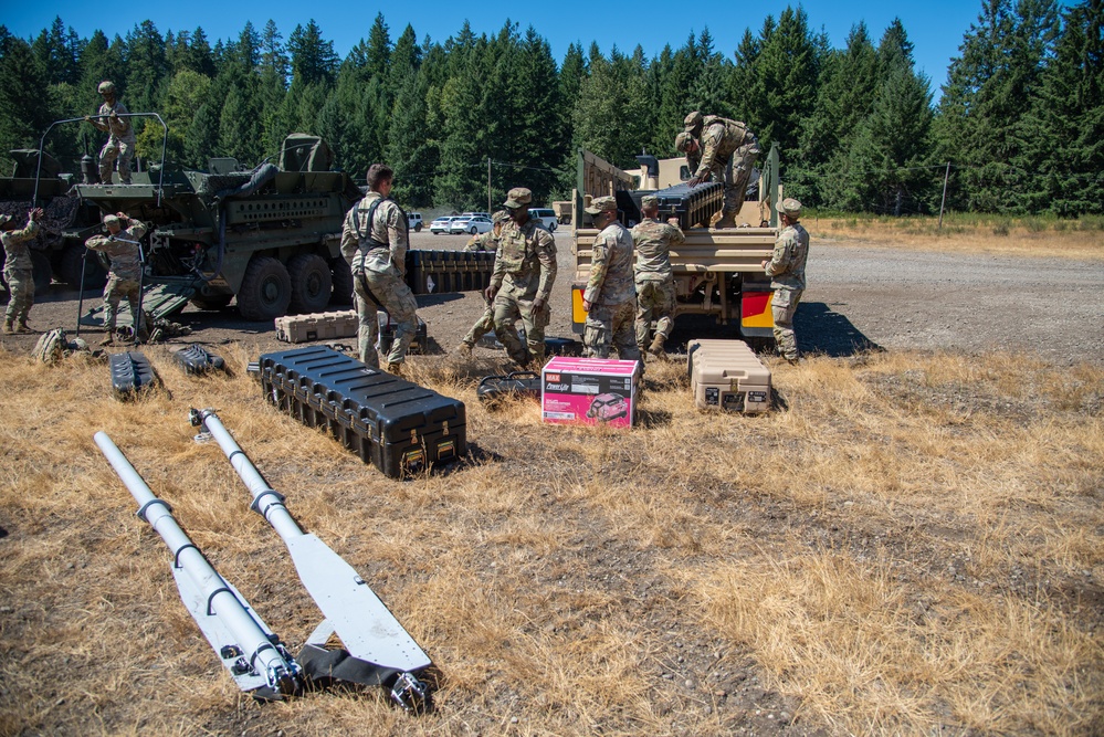 LESUD AEVEX loading with 5/20th Soldiers