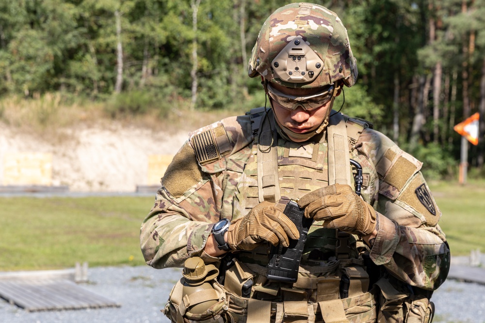 U.S. Army Europe and Africa Best Squad Competition: Ranges