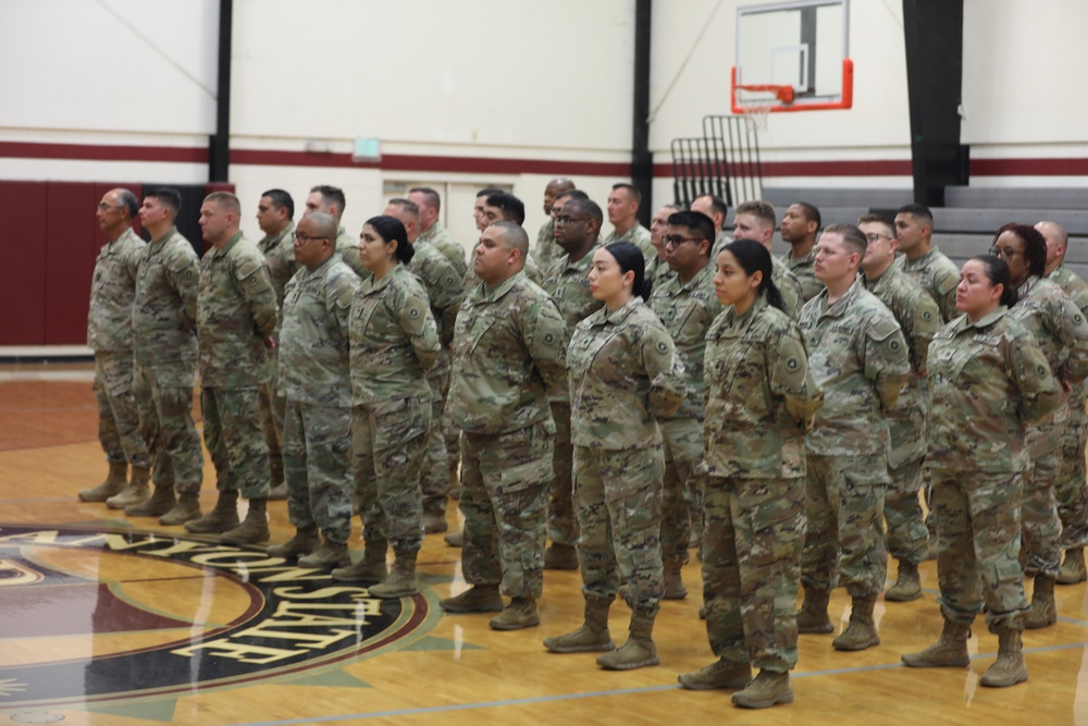 653rd Bids Farewell, Mobilizes to Fort Bliss