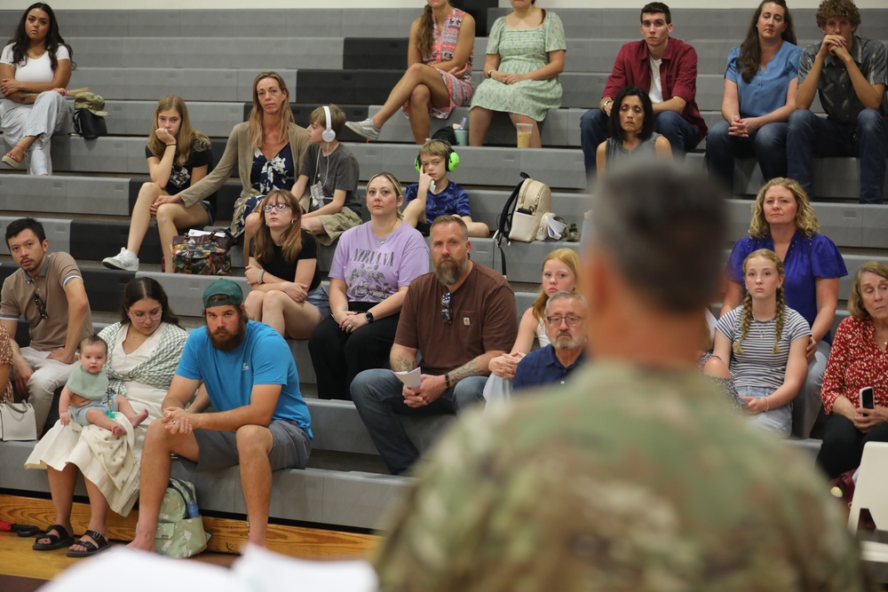 653rd Bids Farewell, Mobilizes to Fort Bliss
