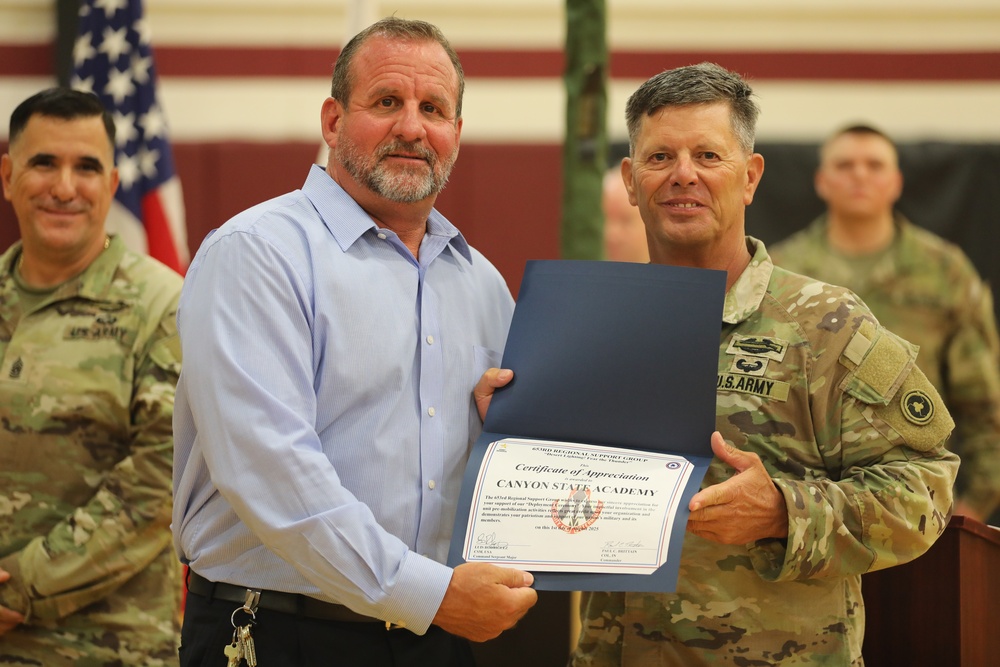 653rd Bids Farewell, Mobilizes to Fort Bliss
