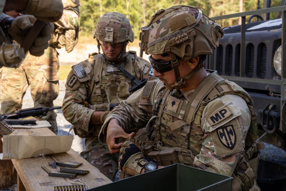 U.S. Army Europe and Africa Best Squad Competition: Ranges