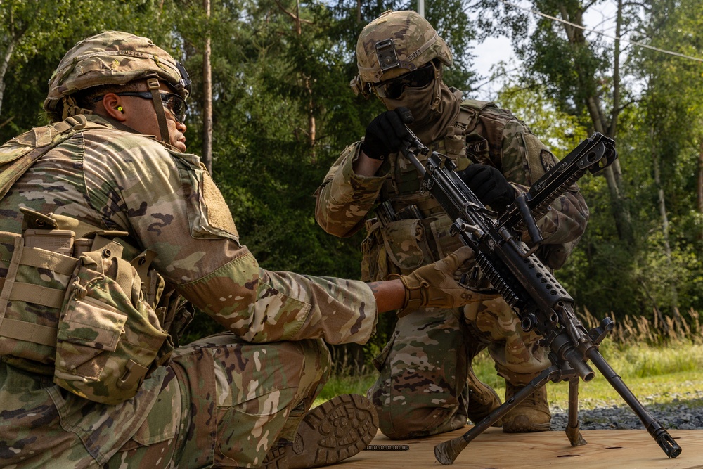 U.S. Army Europe and Africa Best Squad Competition: Ranges