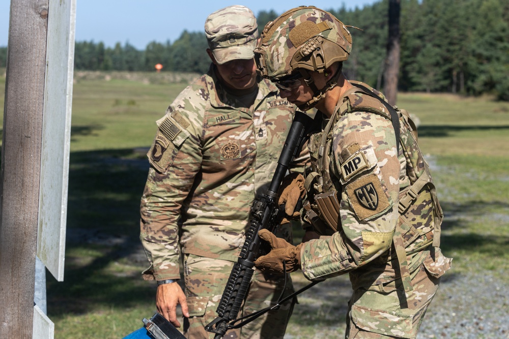 U.S. Army Europe and Africa Best Squad Competition: Ranges