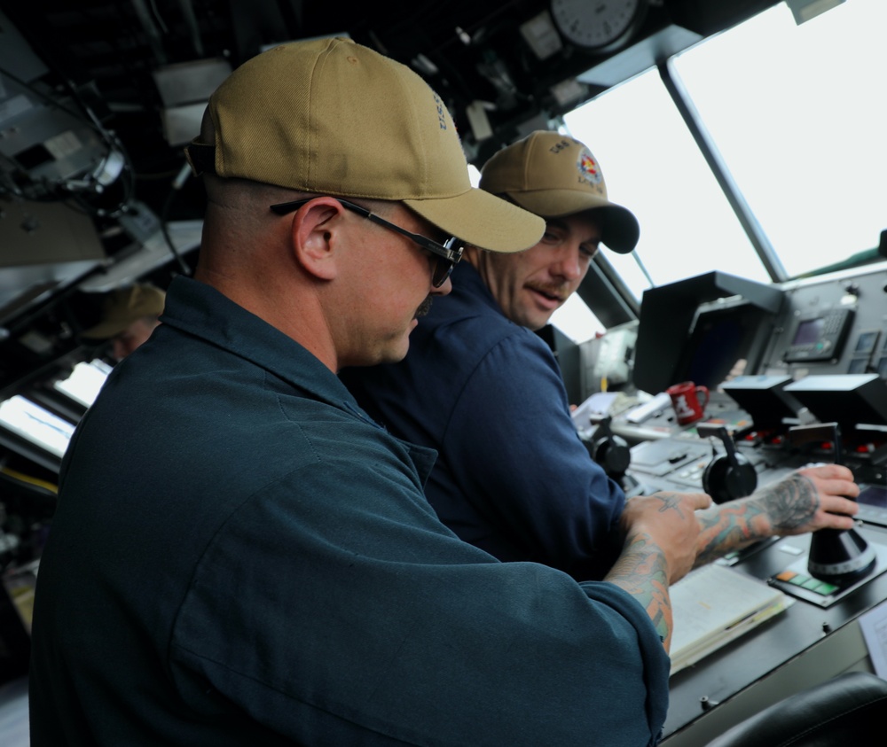 USS St. Louis Daily Operations