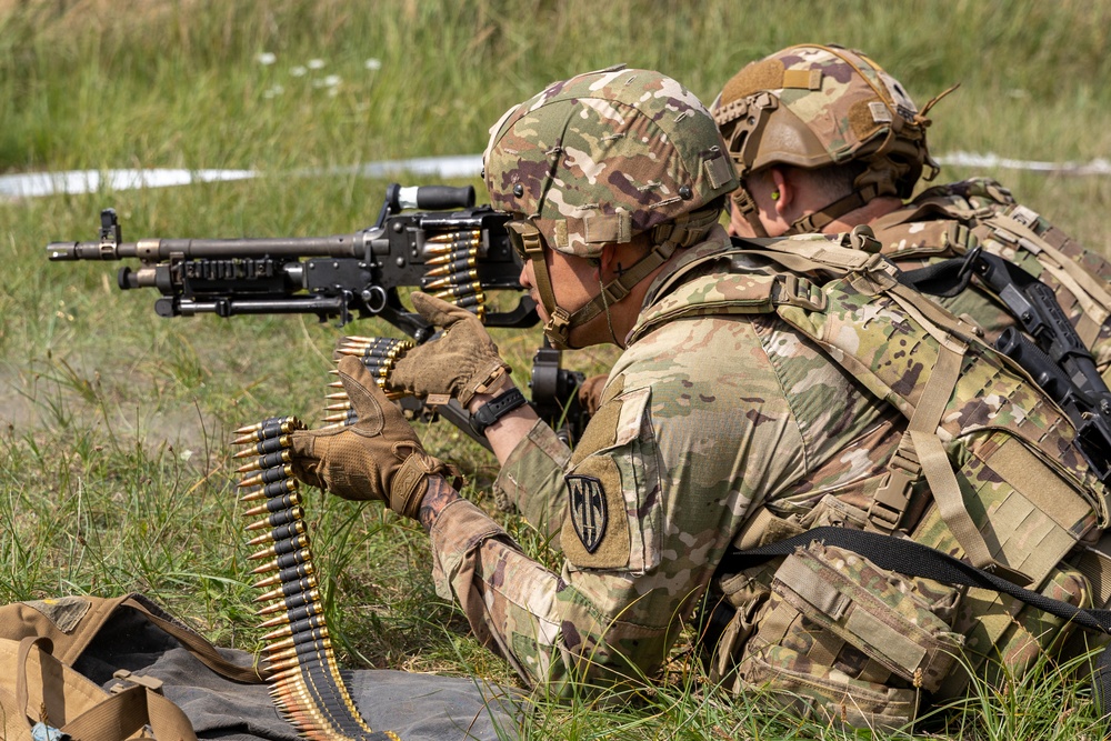 U.S. Army Europe and Africa Best Squad Competition: Ranges