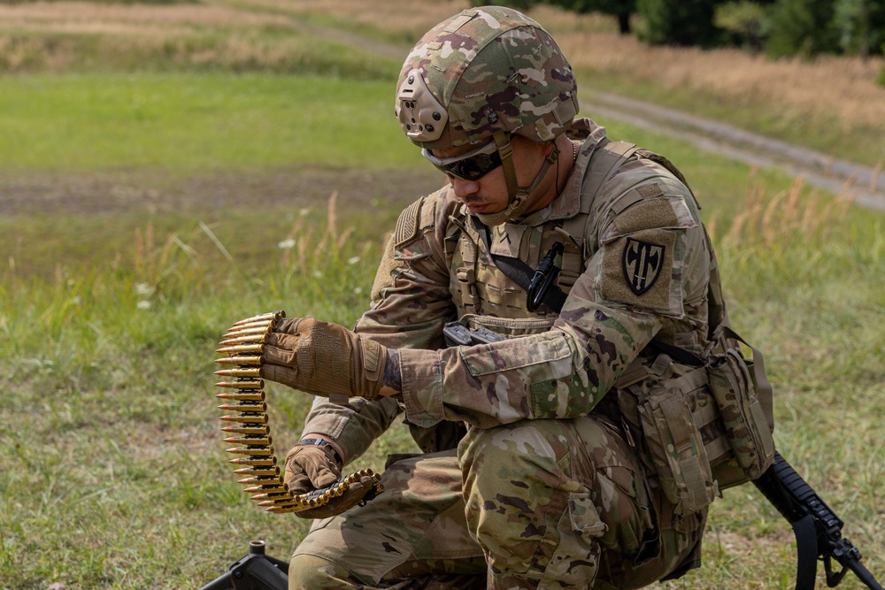 U.S. Army Europe and Africa Best Squad Competition: Ranges