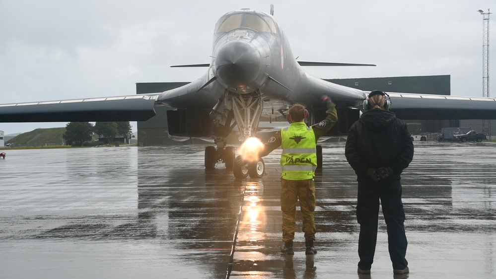 345th EBS support BTF operations in Norway