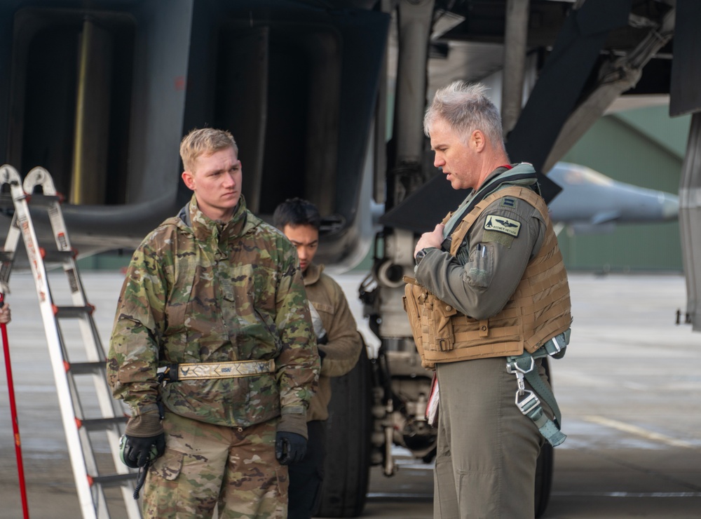 345th EBS support BTF operations in Norway