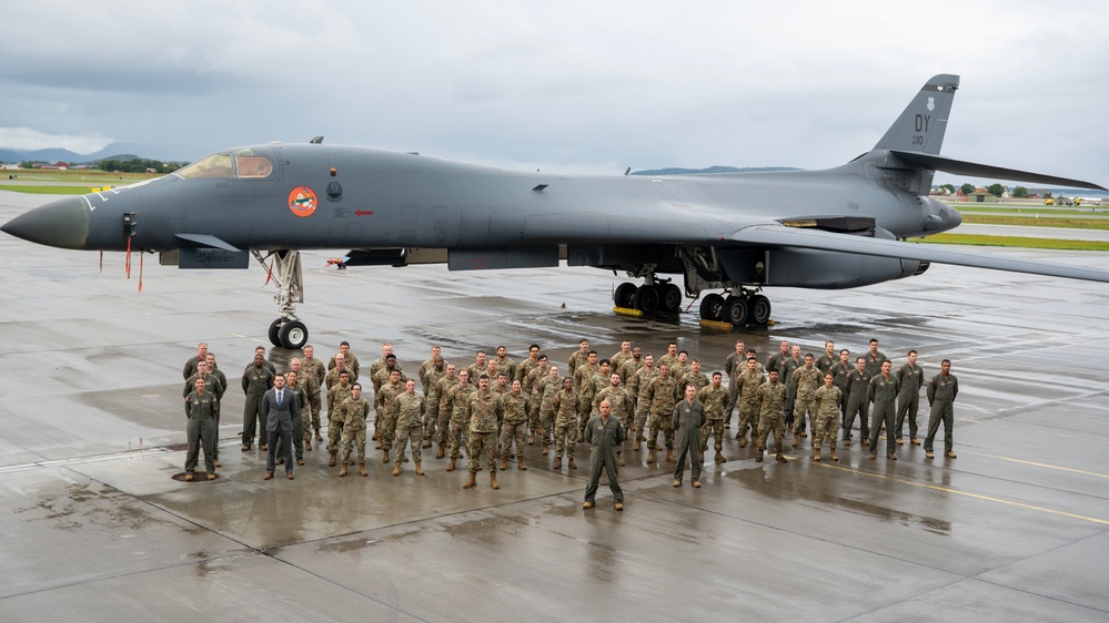 345th EBS support BTF operations in Norway