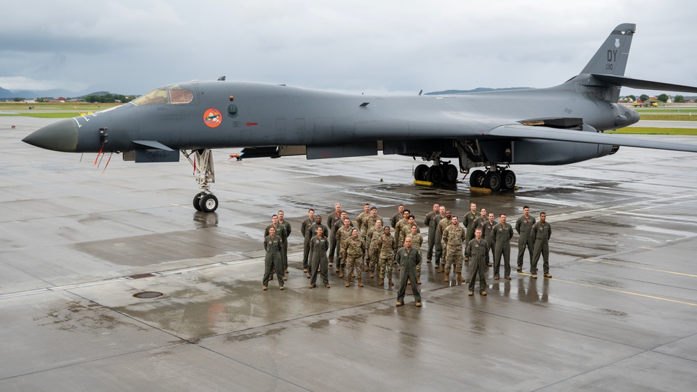 345th EBS support BTF operations in Norway