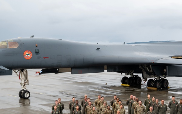 345th EBS support BTF operations in Norway