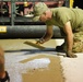 Missouri Airmen pour concrete for new RADR training pad in Pennsylvania