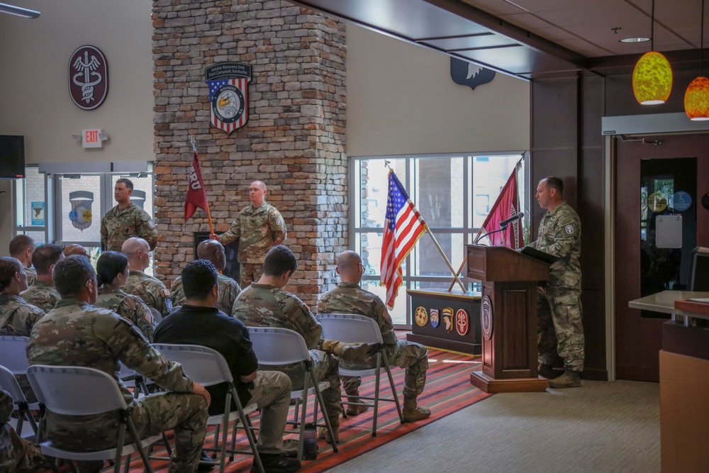 Fort Campbell SRU Conducts Assumption of Responsibility