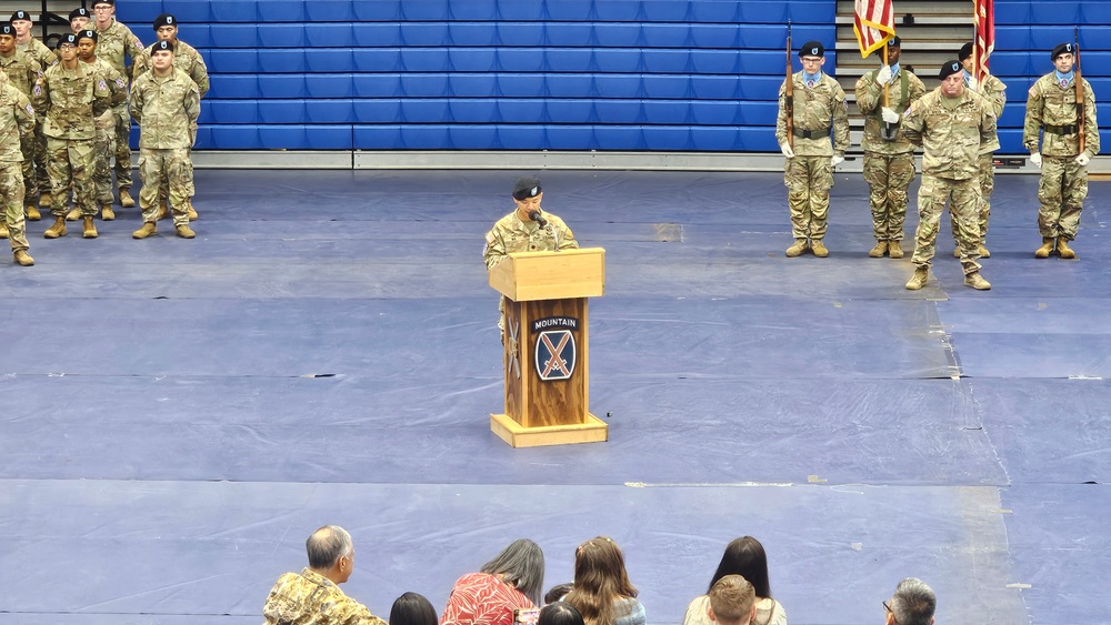 7th Brigade Engineer Battalion Relinquishment of Command