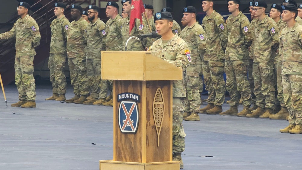 7th Brigade Engineer Battalion Relinquishment of Command