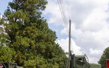 CLB-24 battalion field exercise: Convoy Operations