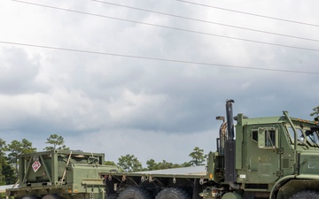 CLB-24 battalion field exercise: Convoy Operations