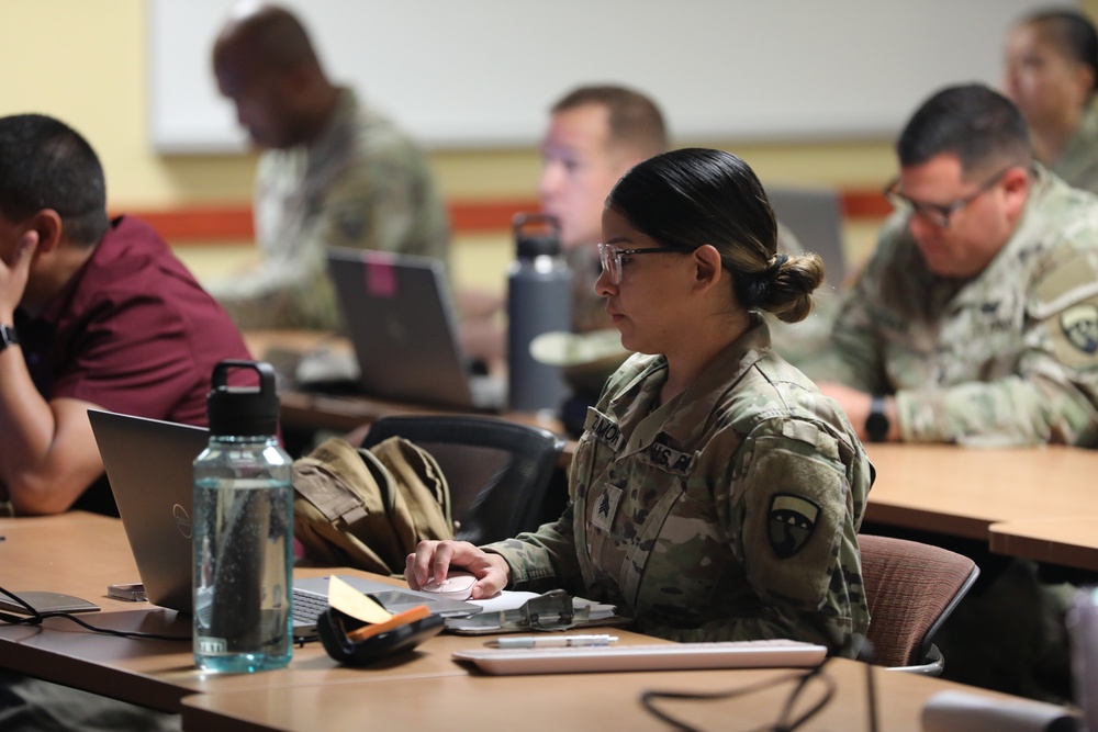 311th ESC G8 Team Conducts “Road to Budget” Circulations