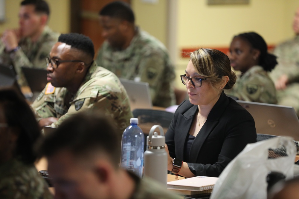 311th ESC G8 Team Conducts “Road to Budget” Circulations
