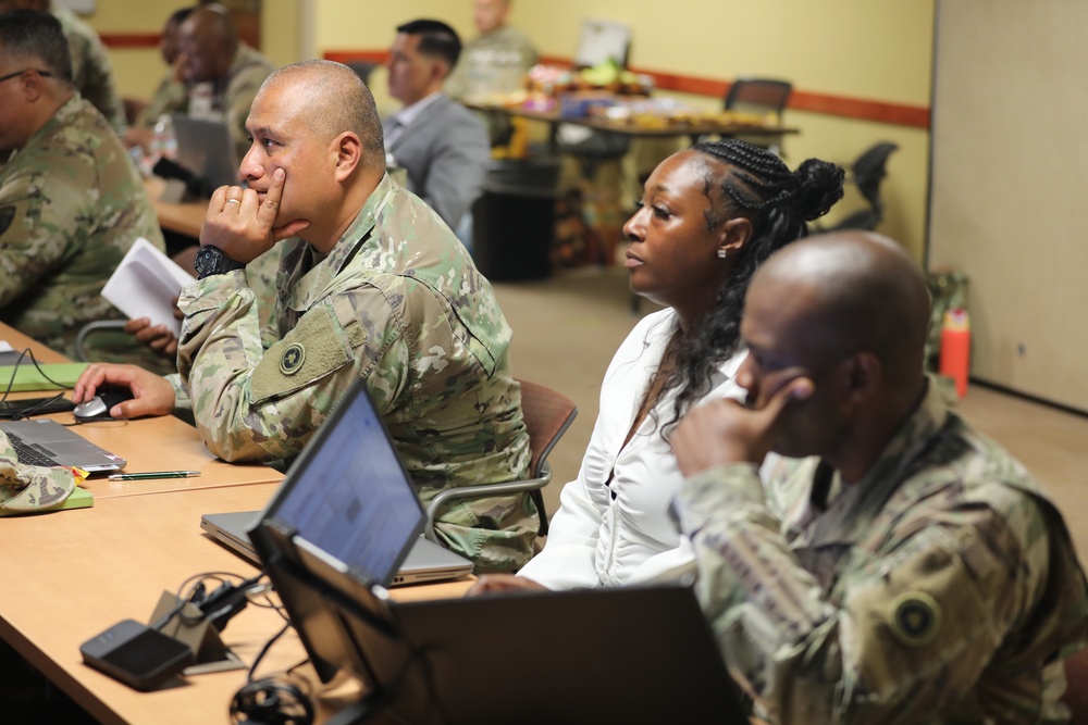 311th ESC G8 Team Conducts “Road to Budget” Circulations