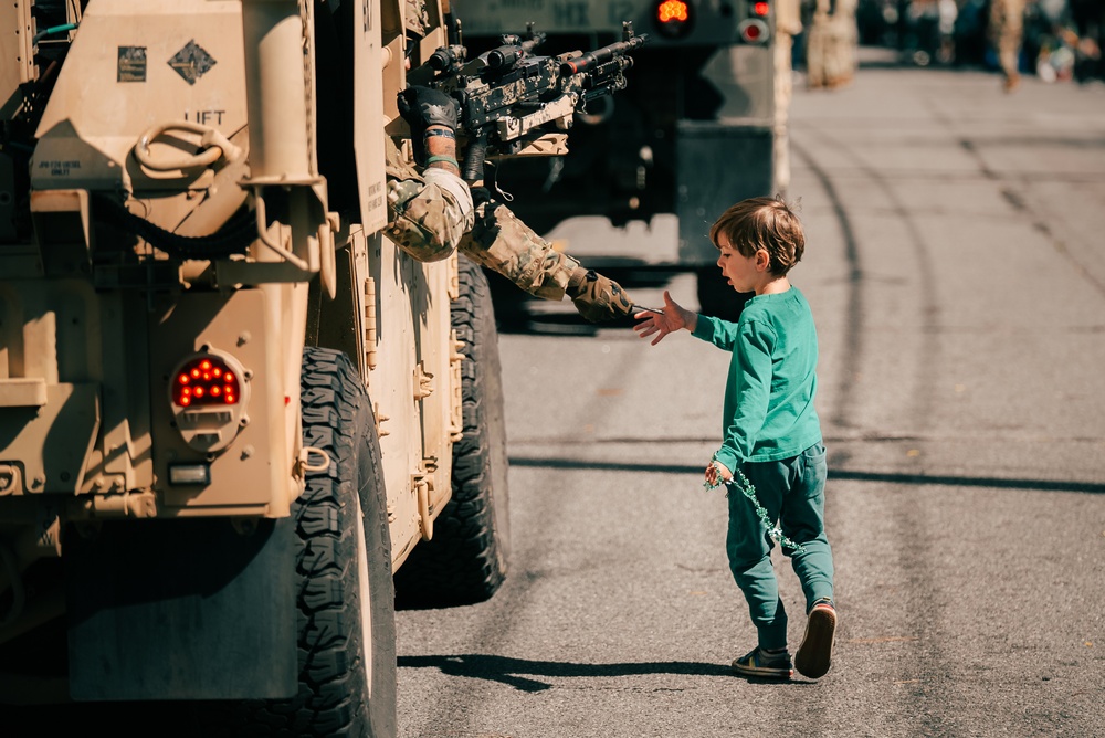1st Ranger Battalion Saint Patrick's Day Parade