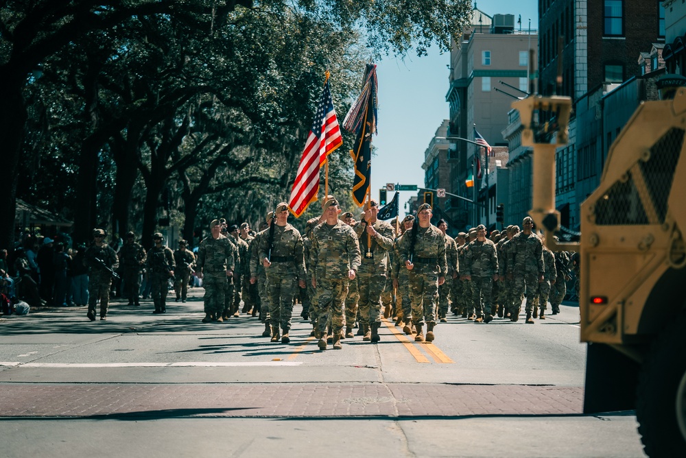 1st Ranger Battalion Saint Patrick's Day Parade