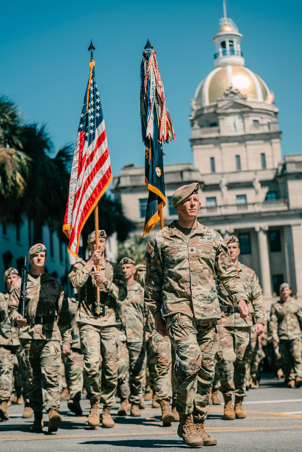 1st Ranger Battalion Saint Patrick's Day Parade