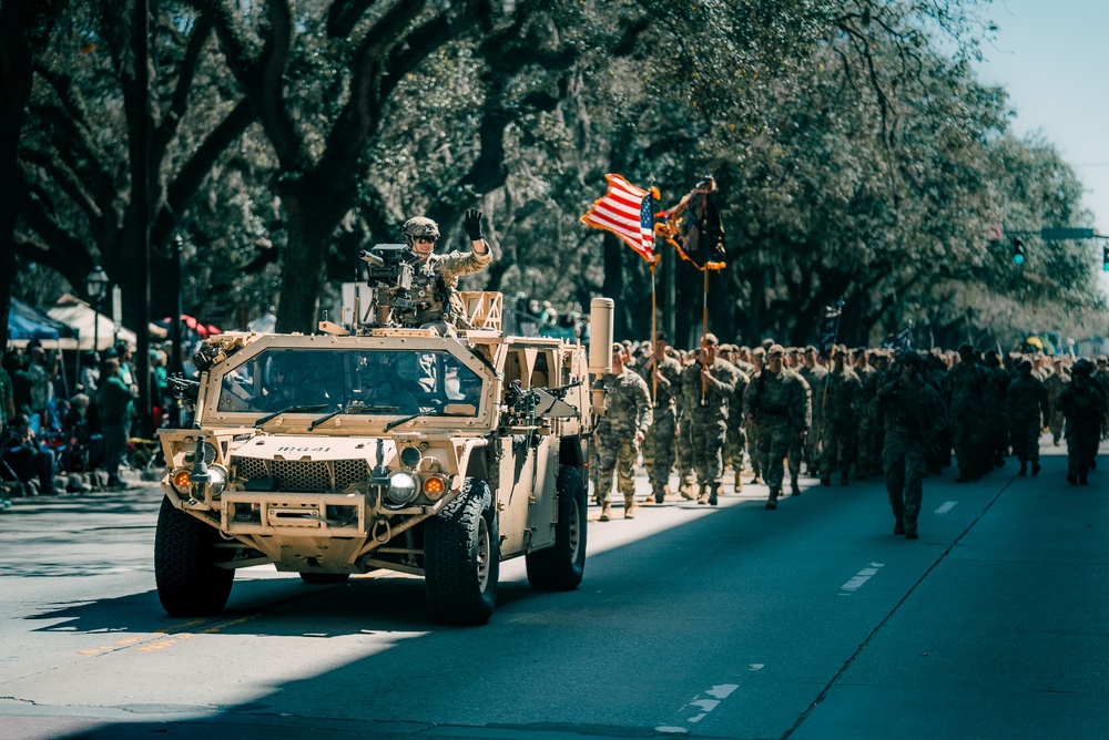 1st Ranger Battalion Saint Patrick's Day Parade