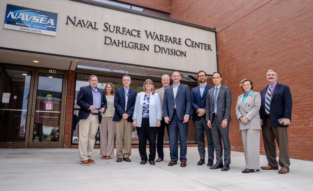 Manuel Hermosilla, SES, visited NSWC Dahlgren Division
