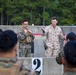 Marines with School of Infantry - East train to throw grenades
