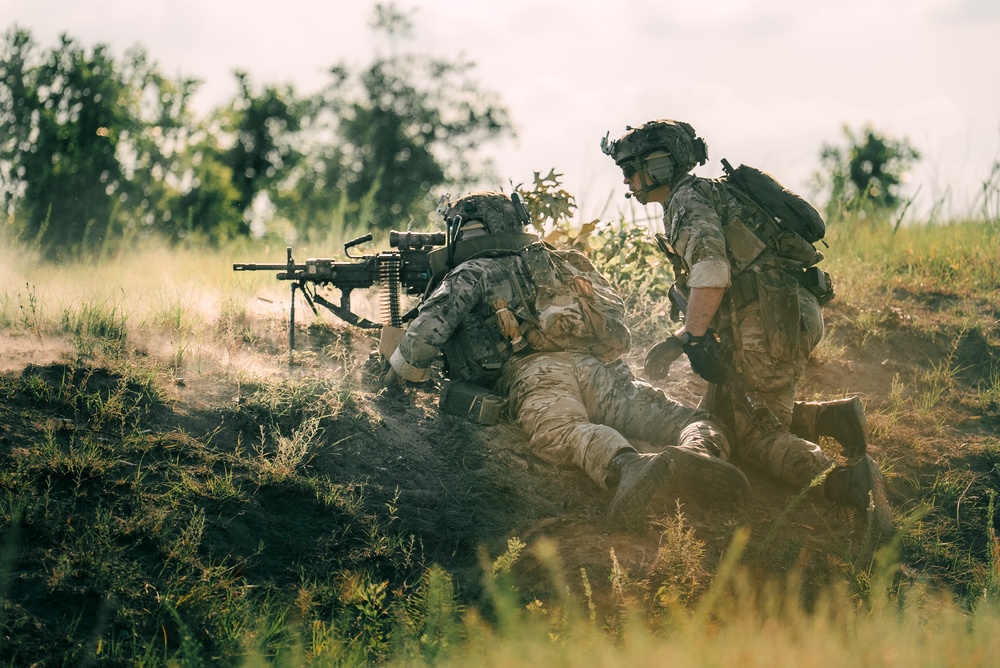 3rd Ranger Battalion Live Fire