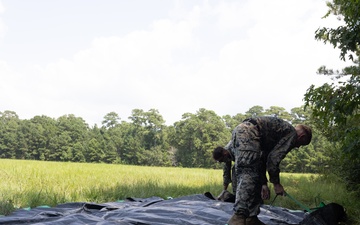 CLB-24 battalion field exercise: fuel convoy