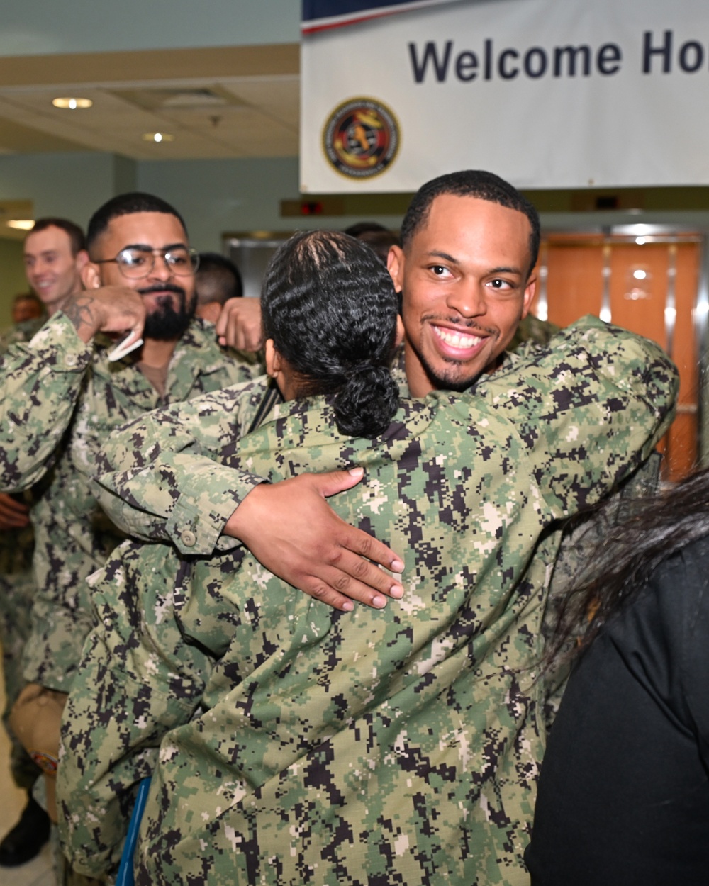Sailors return to NH Jacksonville from Continuing Promise Tour