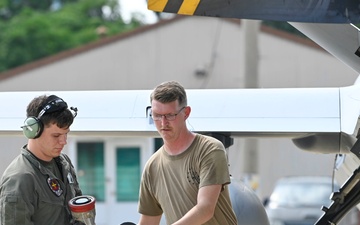 USMC refuels California Air Guard MQ-9 at Gwanju for the first time