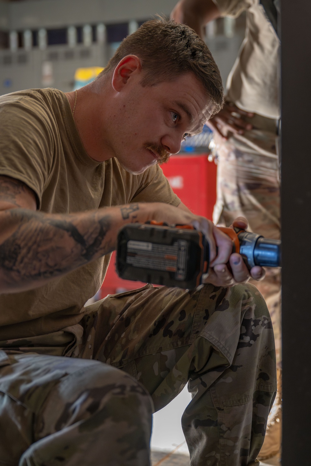 Turn up the heat: HVAC Airmen perform preventative maintenance