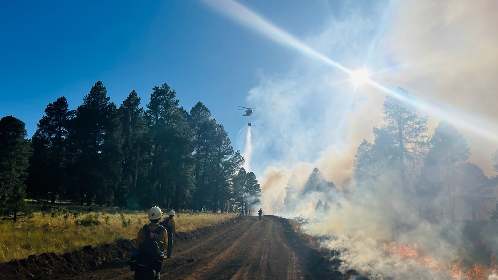 Wildfire response during training proves OKGuard ready to fight fires