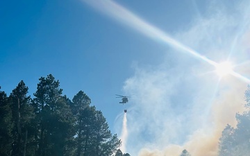 Wildfire response during training proves OKGuard ready to fight fires