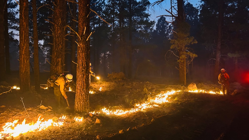 Wildfire response during training proves OKGuard ready to fight fires