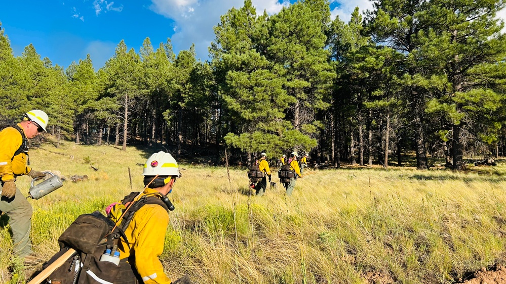 Wildfire response during training proves OKGuard ready to fight fires