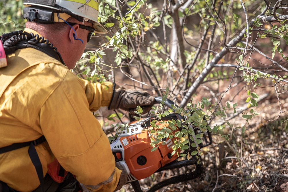 Wildfire response during training proves OKGuard ready to fight fires