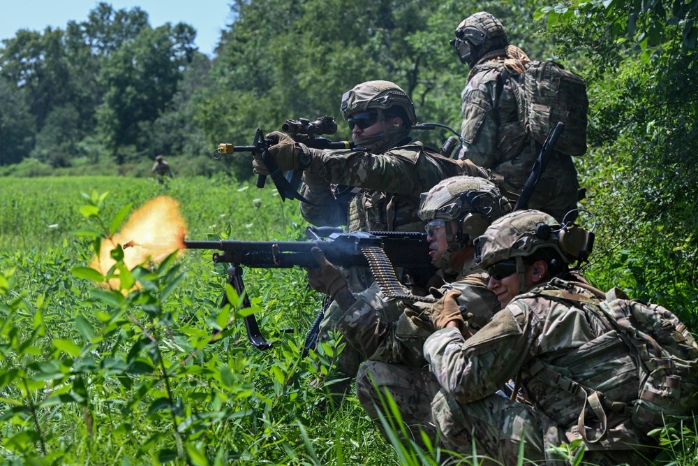 In it together: Maintainers crank through security forces course