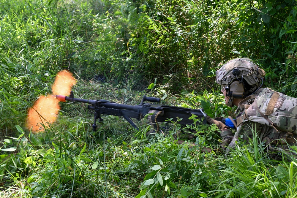 In it together: Maintainers crank through security forces course