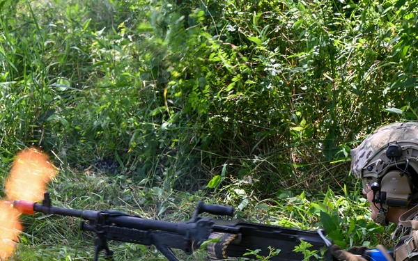 In it together: Maintainers crank through security forces course